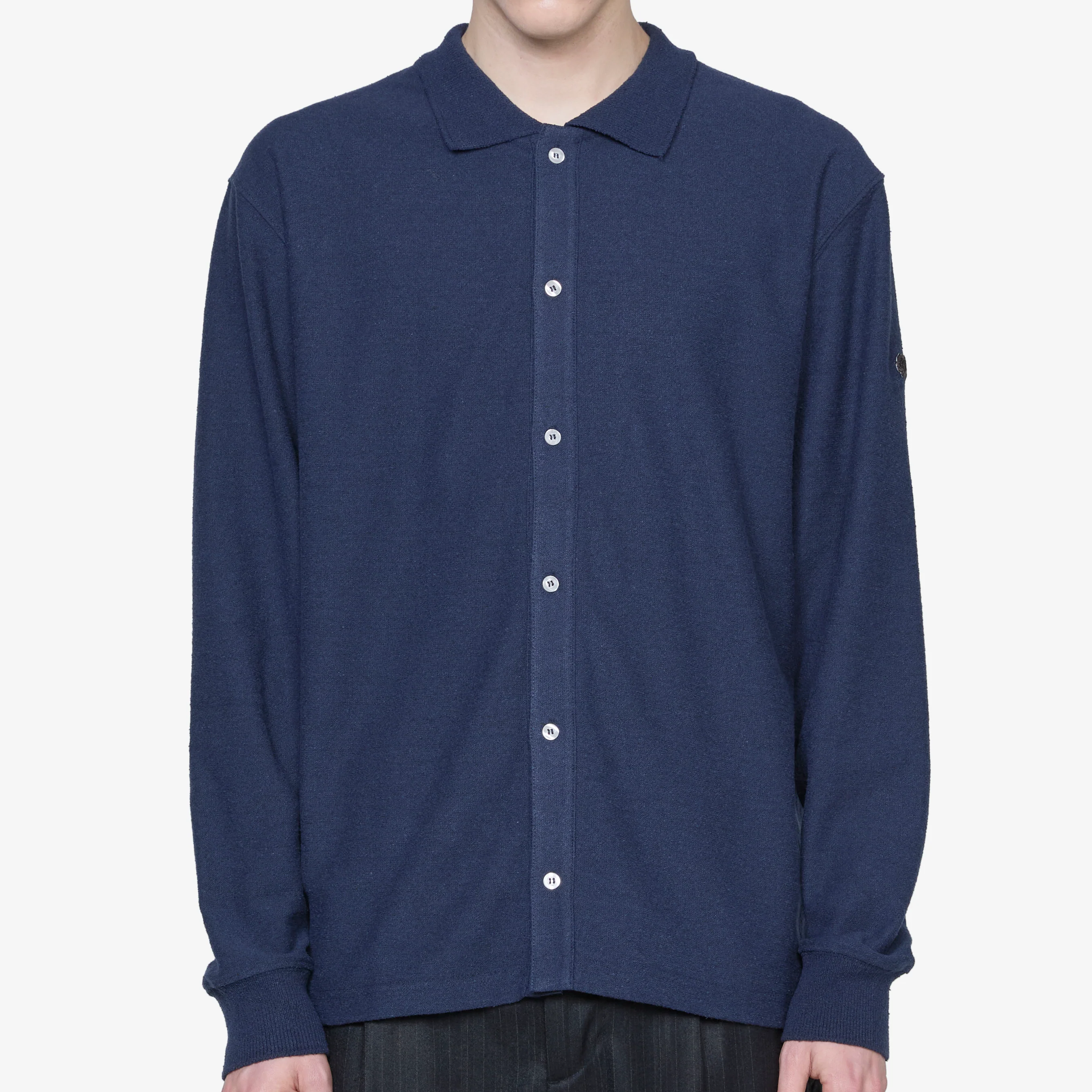 Andy Polo Cardigan Navy - Image 5