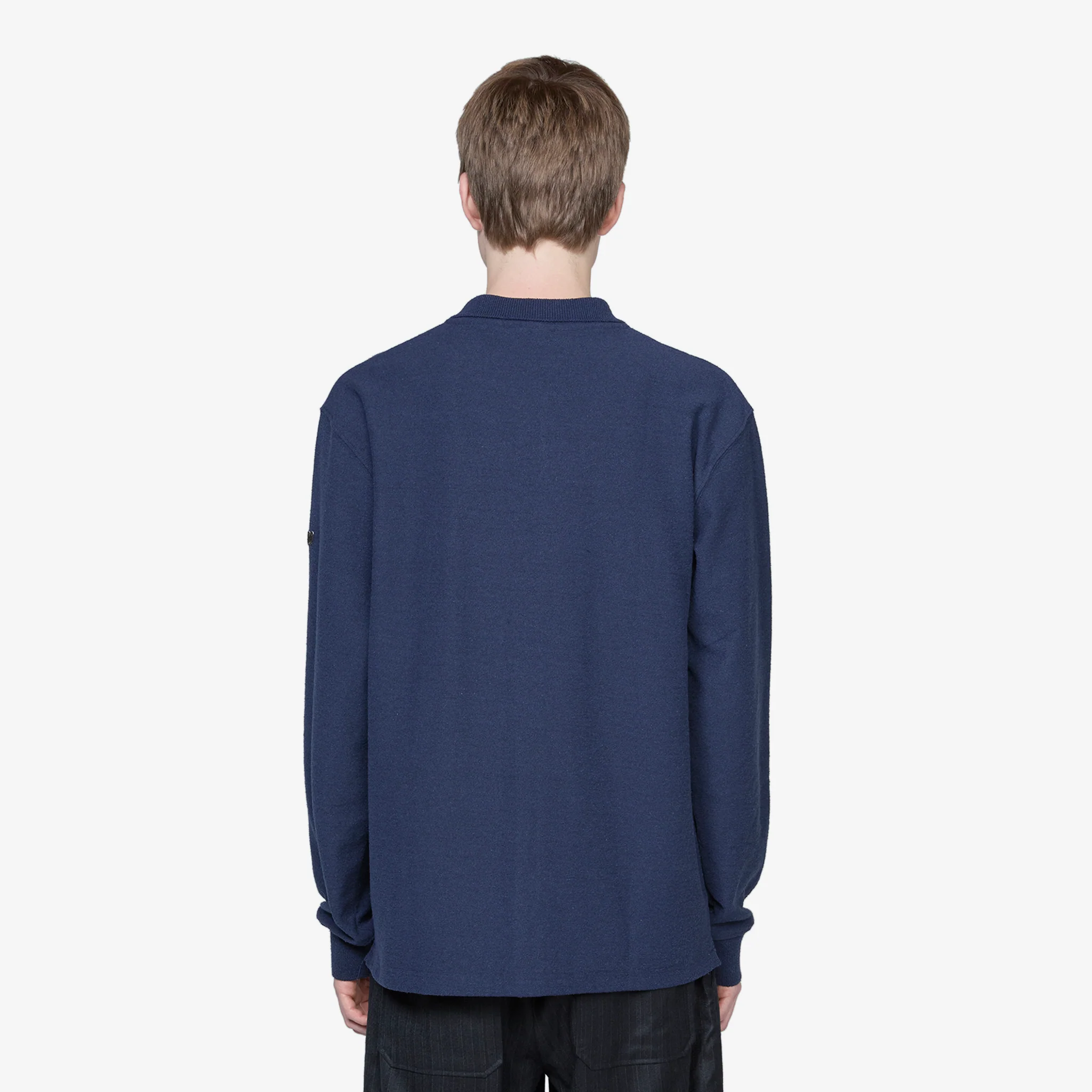 Andy Polo Cardigan Navy - Image 6