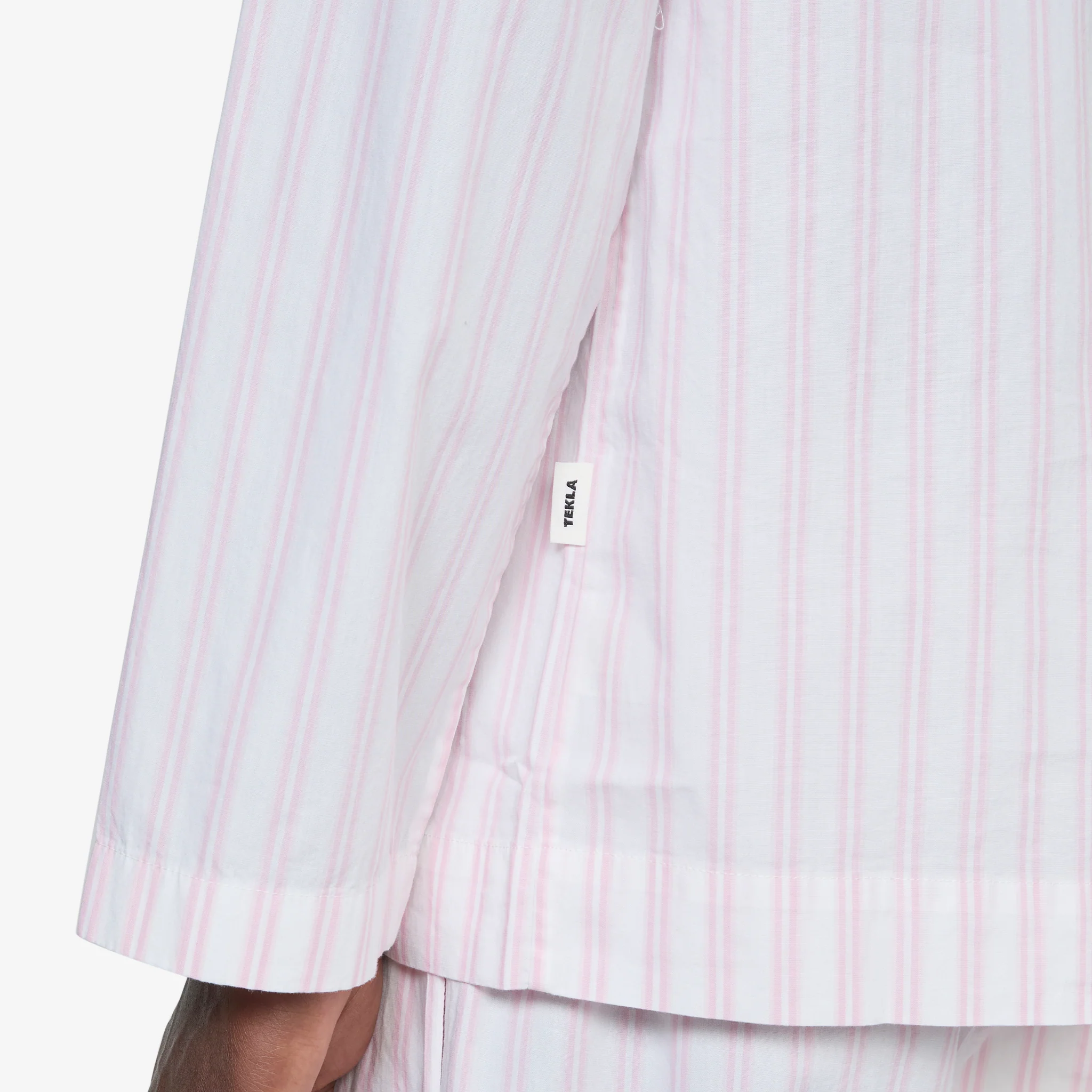 Cotton Poplin Pyjama Shirt Hatty Stripes - Image 3