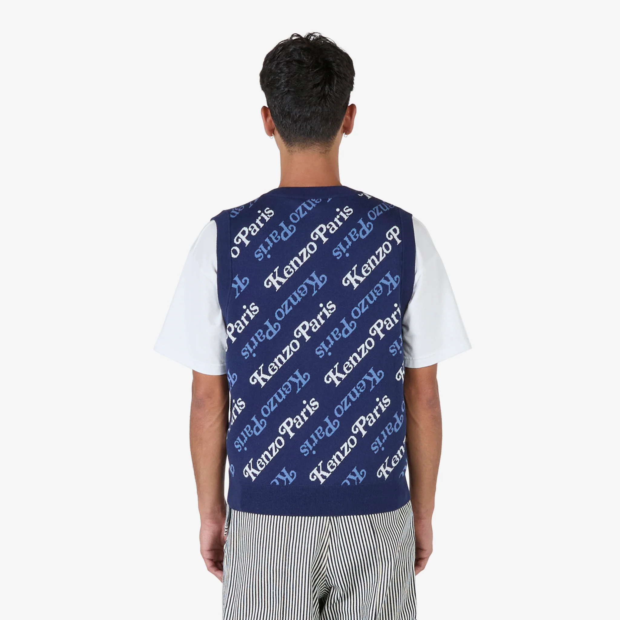 'KENZO by Verdy' Sleeveless Jumper Midnight Navy - Image 4
