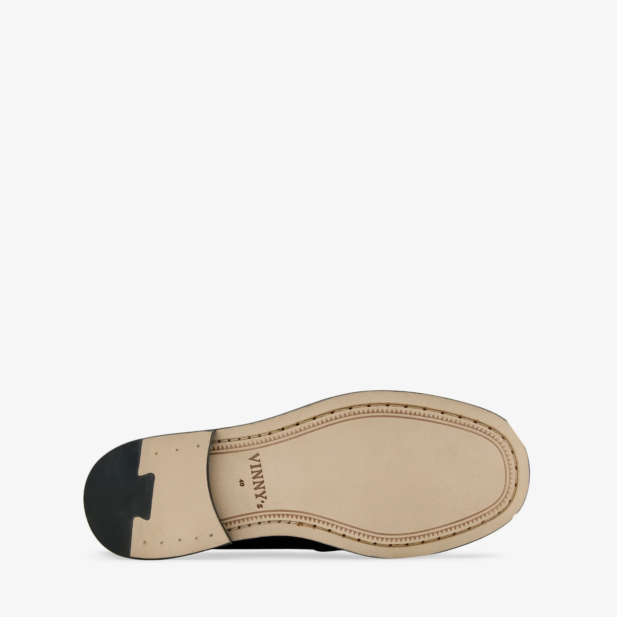 Michel Mocassin Black Grain Leather - Image 4