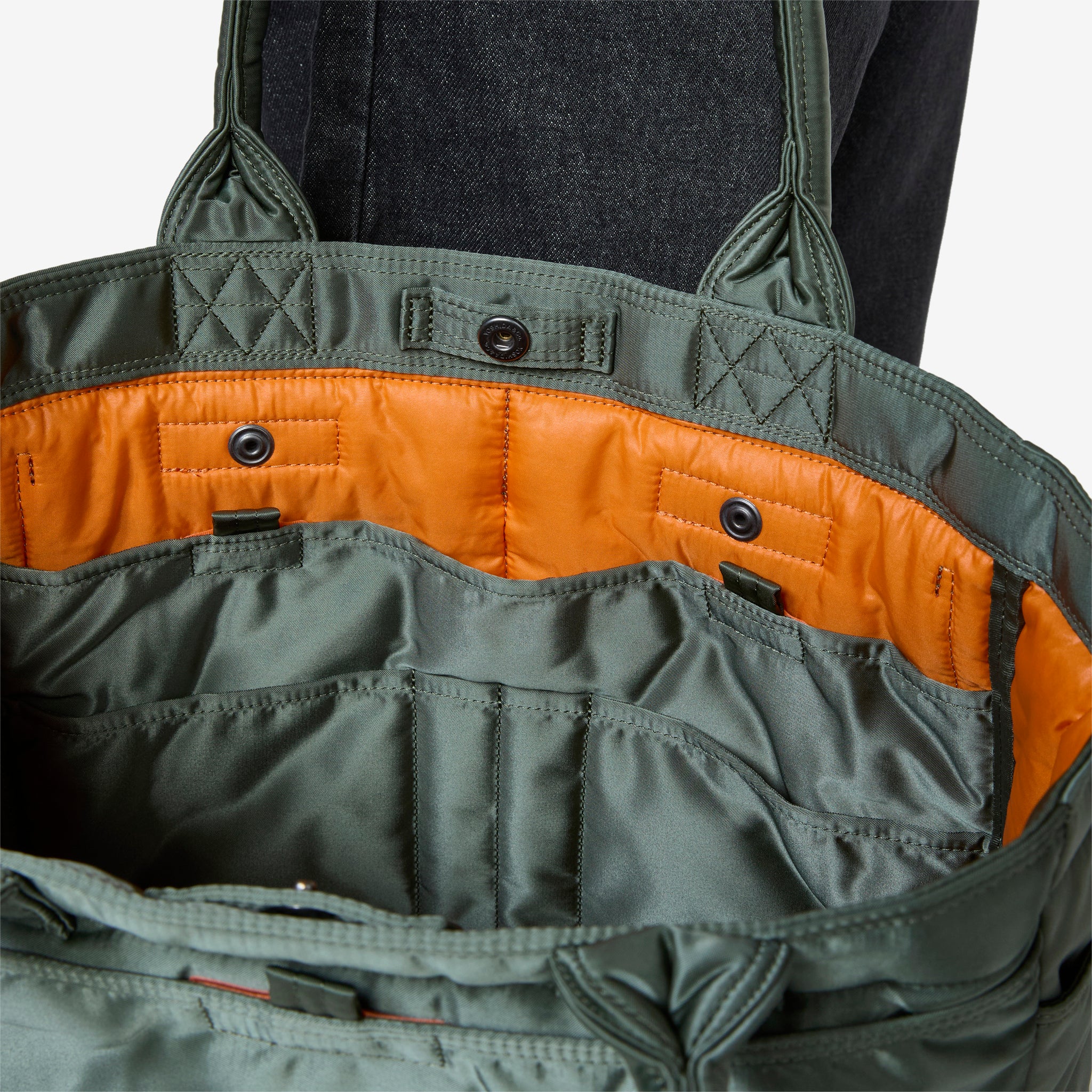 All New Tanker Tote Bag Sage Green (L) - Image 6