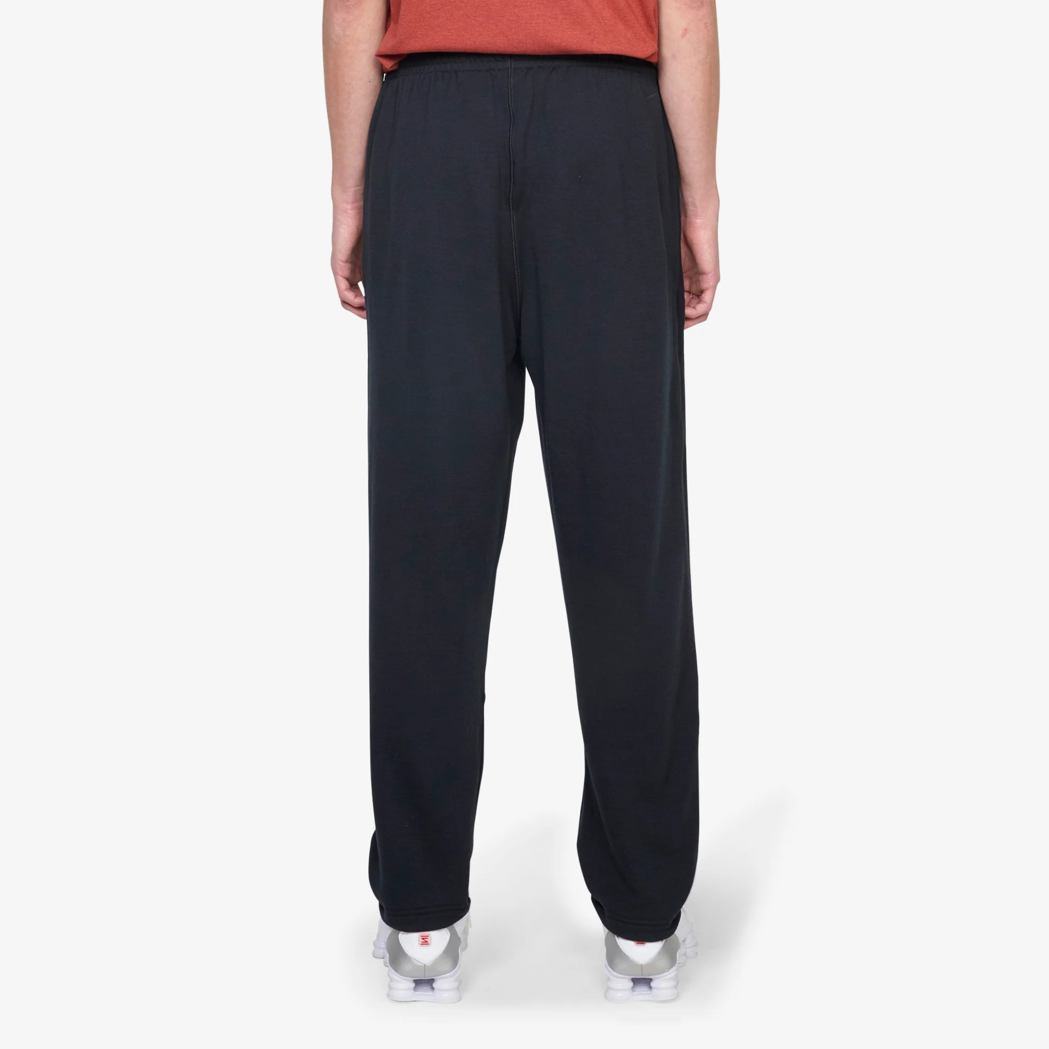 Nike Wool Classics Fleece Open Hem Pant Black - Image 3