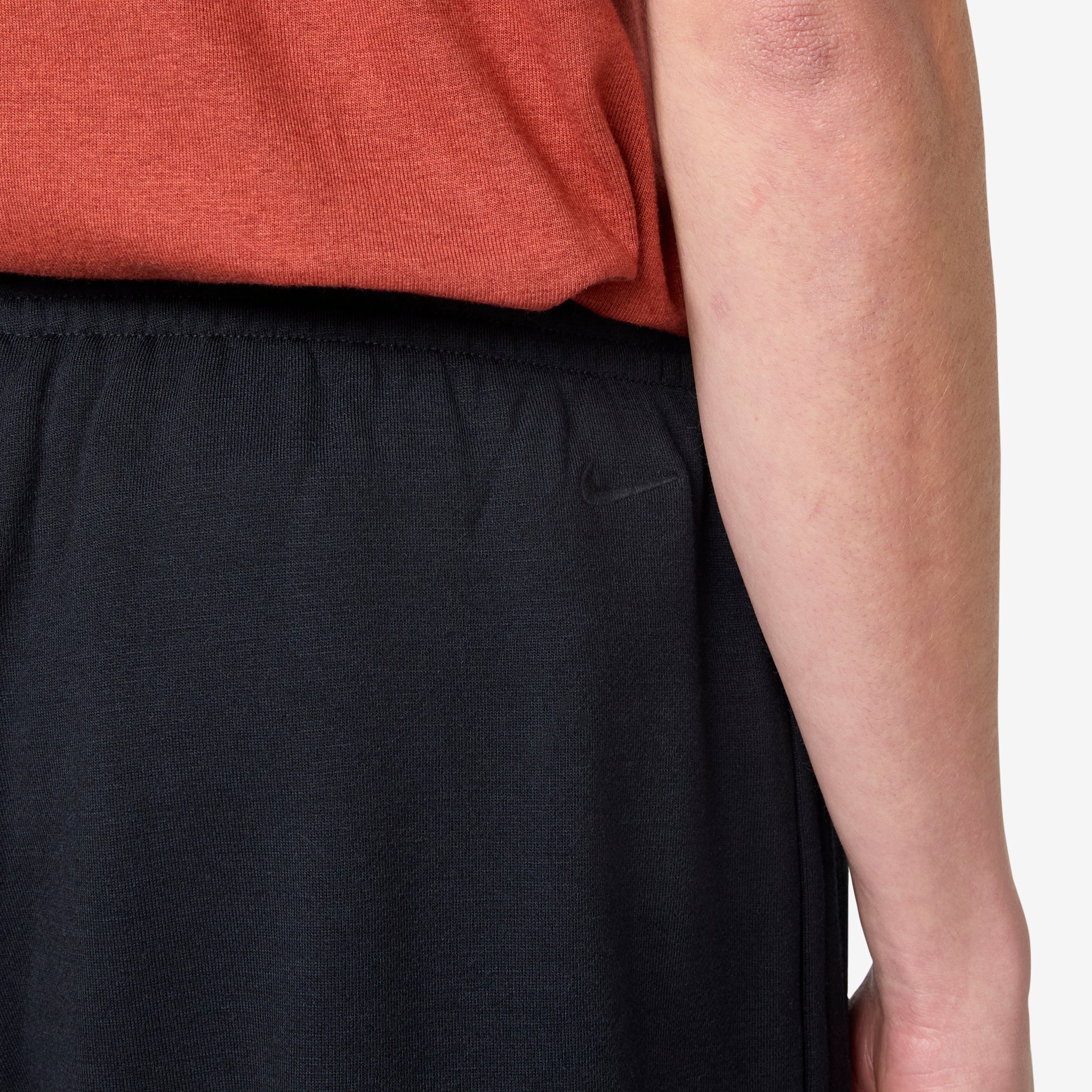 Nike Wool Classics Fleece Open Hem Pant Black - Image 4