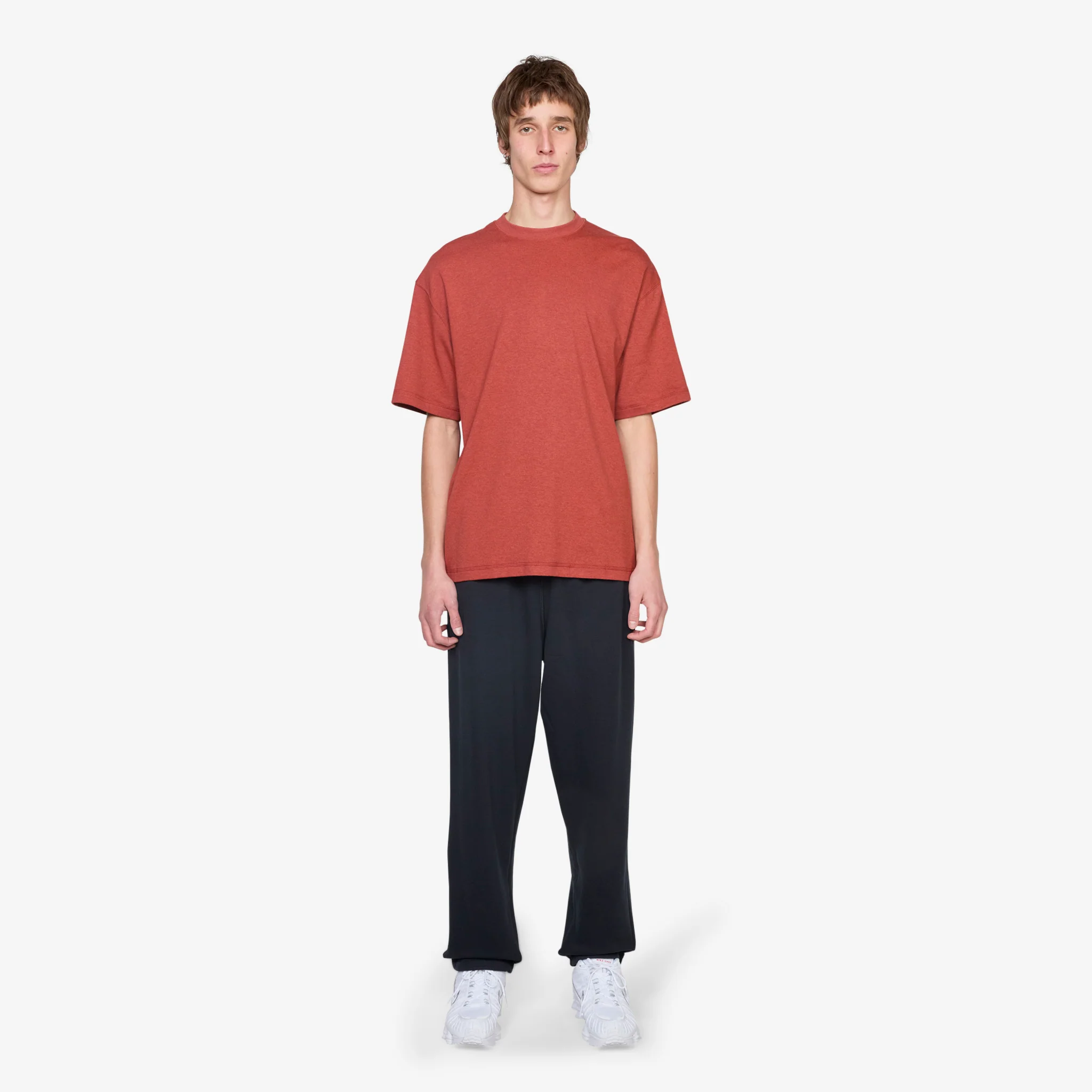 Nike Wool Classics Fleece Open Hem Pant Black - Image 5