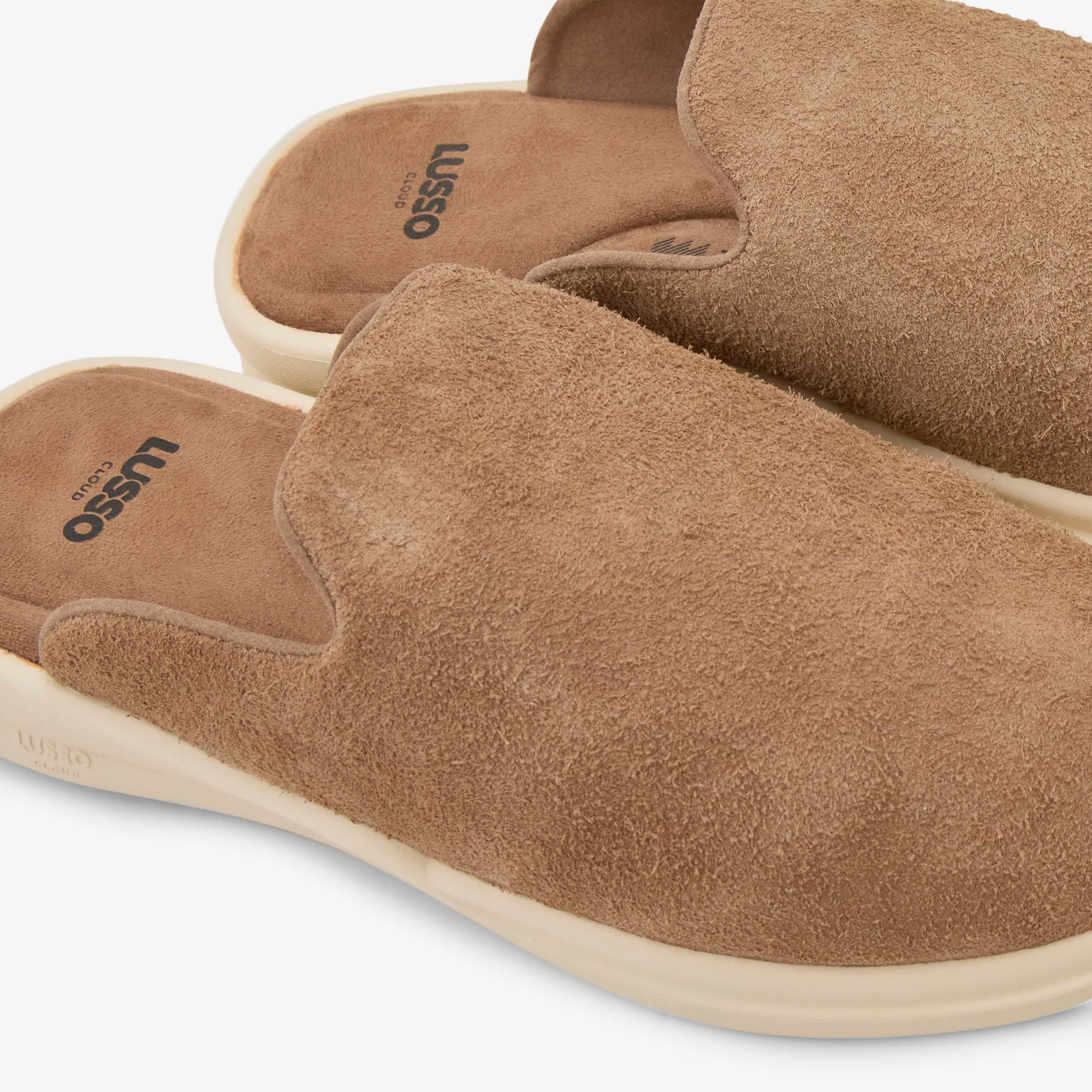 Pelli Hairy Suede Chestnut | Shortbread - Image 4