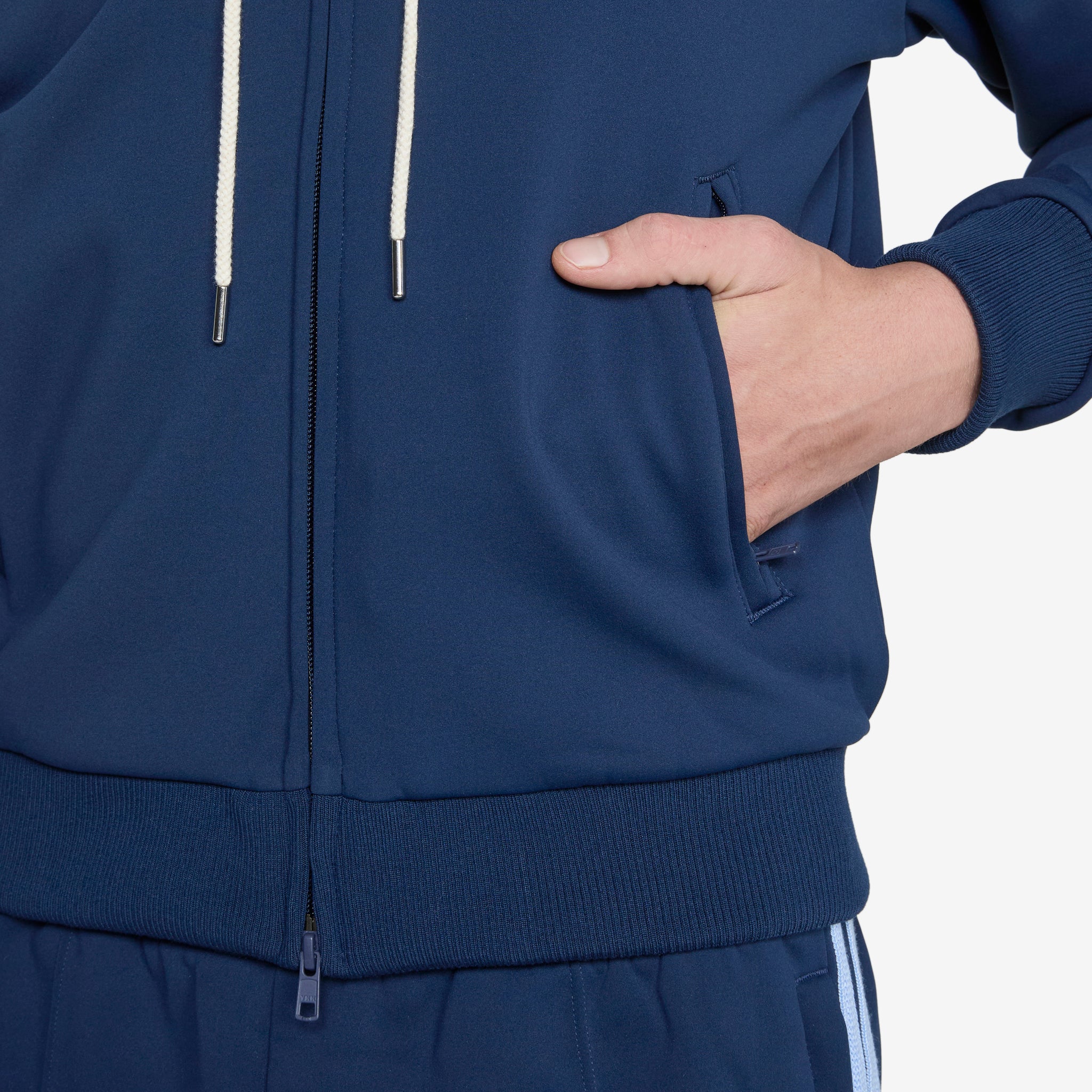 Wales Bonner x Track Hoodie Collegiate Navy - Image 4