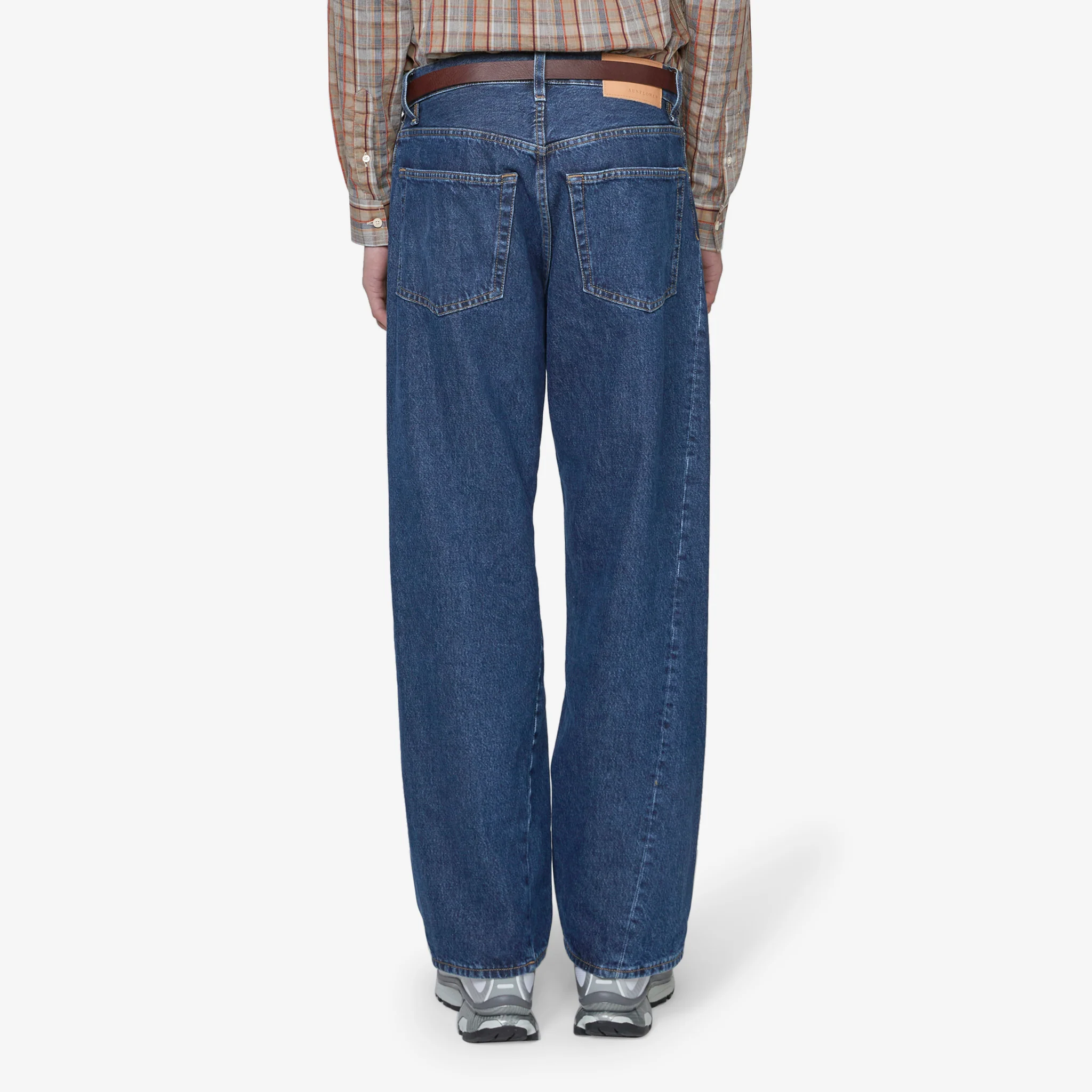 Wide Twist Jeans Rinse Blue - Image 3